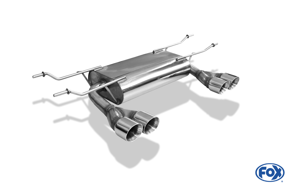 Fox Exhaust Mazda MX5 - ND - Final silencer cross - exit right/left - 2x70 type 16 right/left