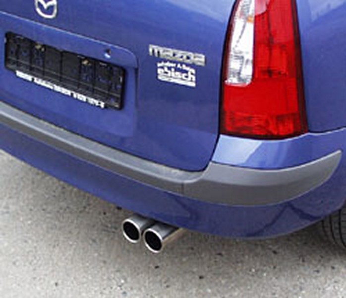 Fox Exhaust Mazda Premacy final silencer - 2x80 type 13