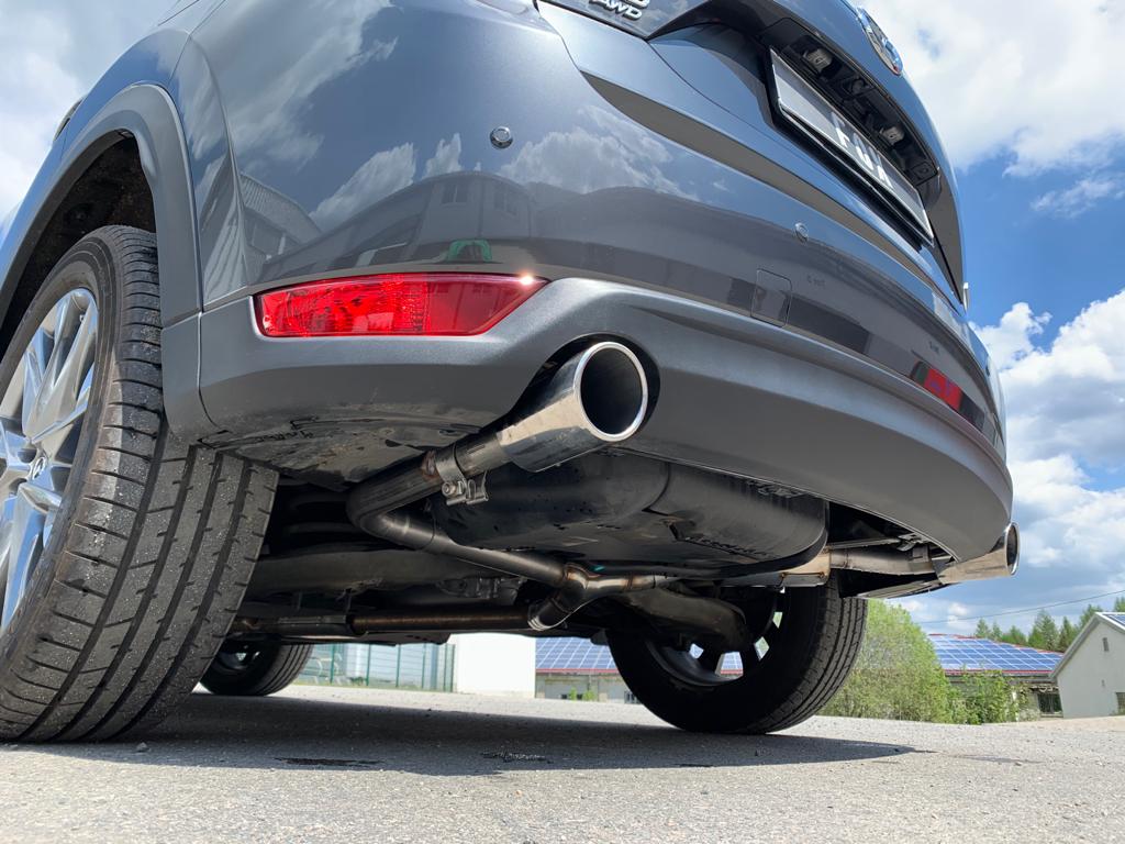 Fox Exhaust Mazda CX5 - KF Diesel final silencer right/left - 1x100 type 16 right/left