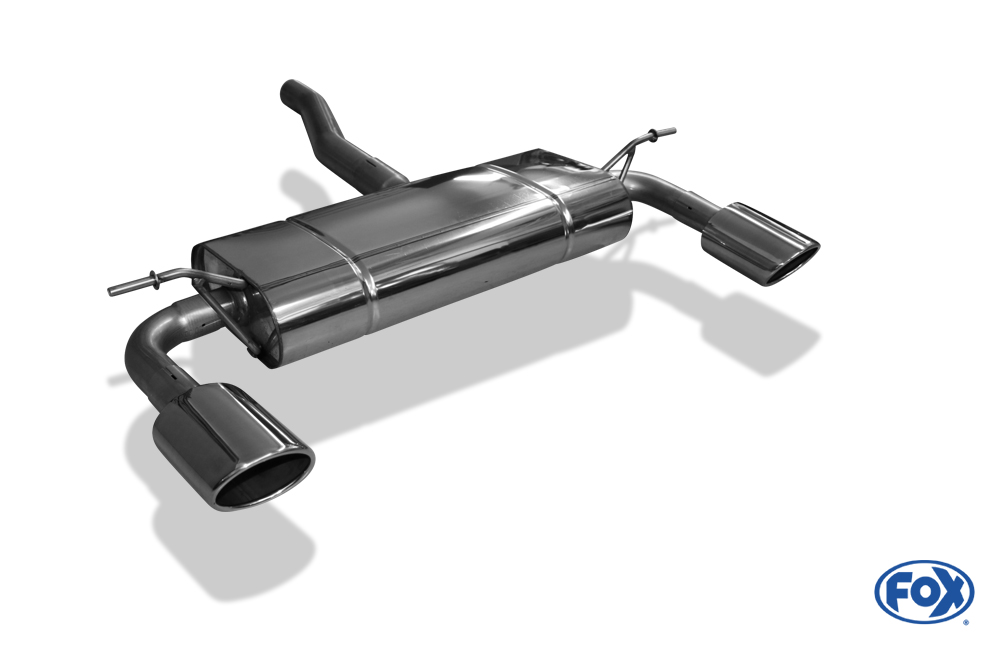 Fox Exhaust Mercedes A-Class 176 final silencer right/left - 115x85 type 32 right/left