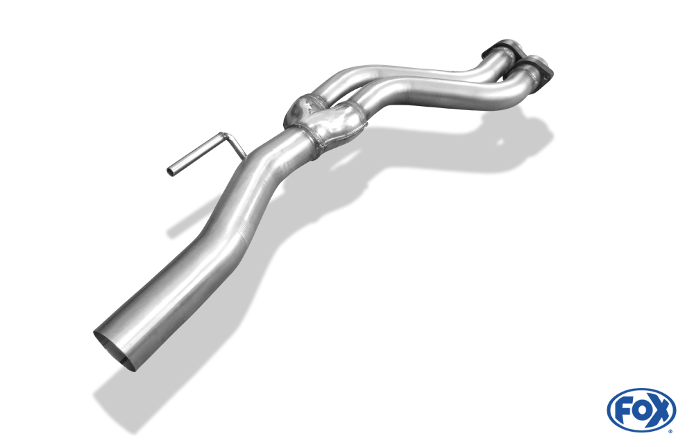 Fox Exhaust Mercedes E-Class W124 notchback/ cabrio front silencer Ø70mm