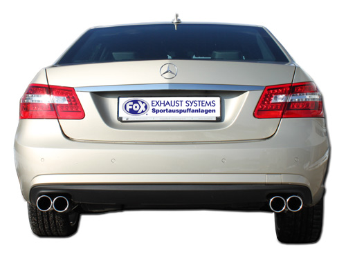 Fox Exhaust Mercedes E-Class 212 final silencer right/left - 2x80 type 13 right/left