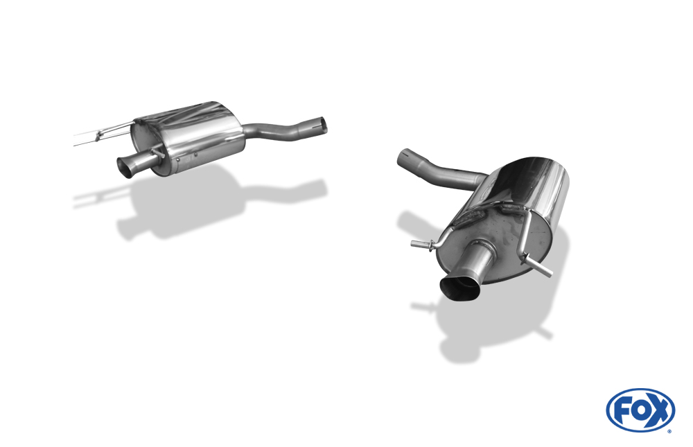 Fox Exhaust Mercedes E-Class A207 4/6-cylinder Facelift Final silencer right/left - with tailpipe tulip