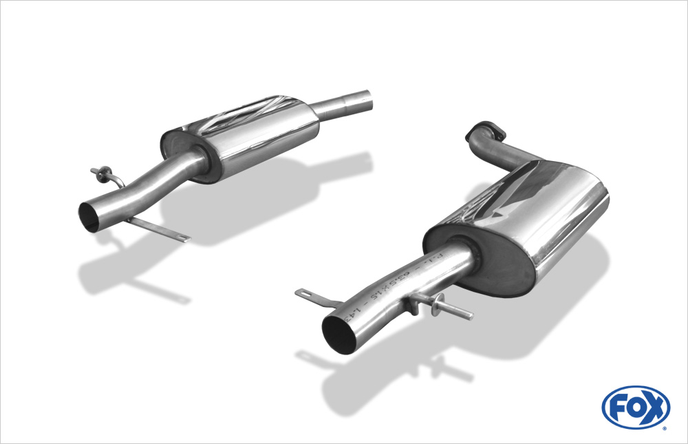Fox Exhaust Mercedes S-Class - W220 front silencer right/left Ø63,5mm