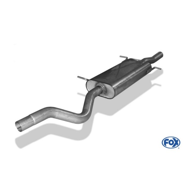 Fox Exhaust Mercedes Viano front silencer