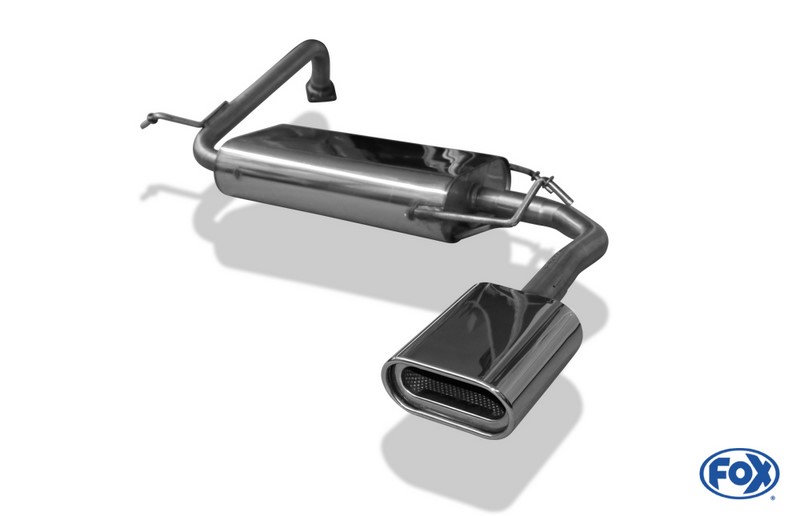Fox Exhaust Mitsubishi Lancer IV notchback final silencer - 160x80 type 53