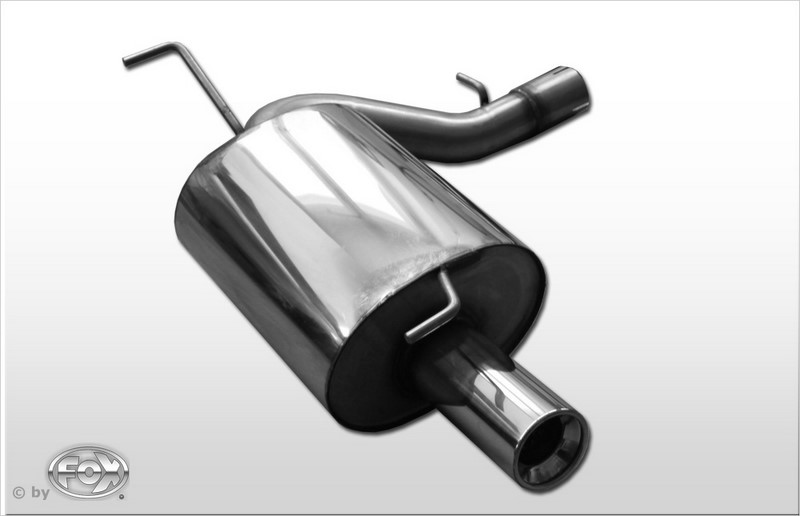 Fox Exhaust Mitsubishi Lancer Evolution VI final silencer Ø70mm - 1x90 type 13