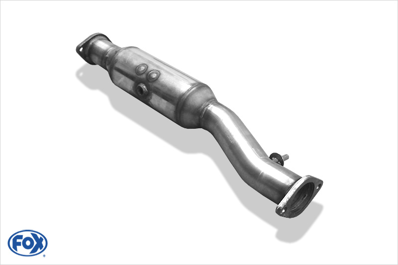 Fox Exhaust Mitsubishi Lancer Evolution X catalytic converter-pipe incl. 2 catalytic converter 200 cells