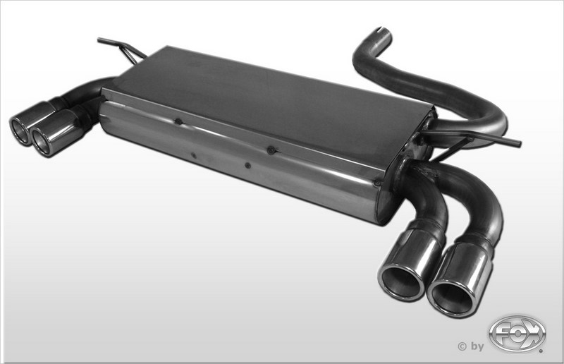 Fox Exhaust Mini One/ Cooper R50 final silencer exit right/left - 2x76 type 13 right/left
