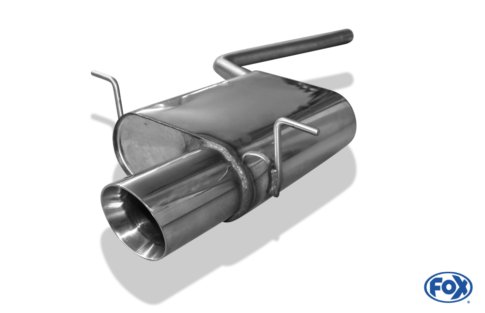 Fox Exhaust Mini One R57 - Cabrio Final silencer - 1x100 type 25