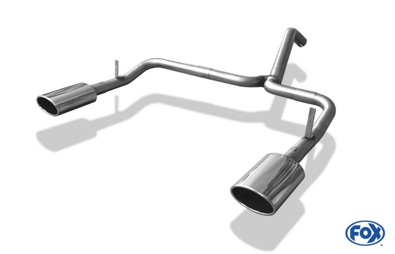 Fox Exhaust Nissan Pathfinder R51 tail pipes right/left - 140x90 type 32 right/left