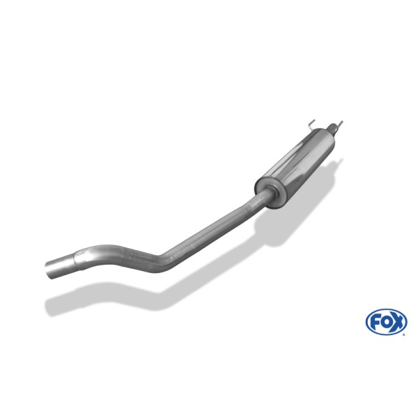 Fox Exhaust Opel Corsa B front silencer