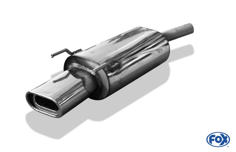 Fox Exhaust Opel Corsa B final silencer  - 135x80 type 53