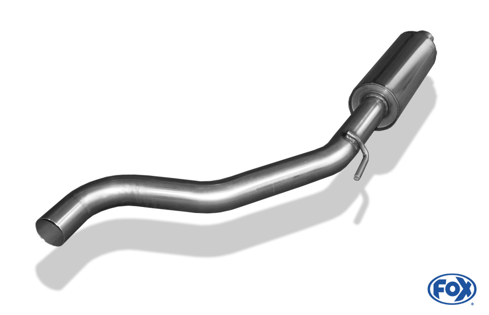 Fox Exhaust Opel Corsa D GSI front silencer