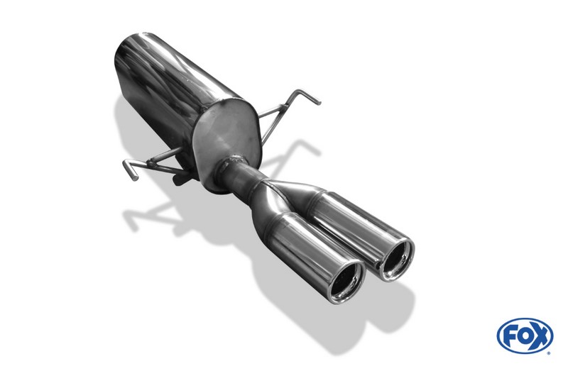 Fox Exhaust Opel Astra H Caravan final silencer on one side - 2x76 type 13