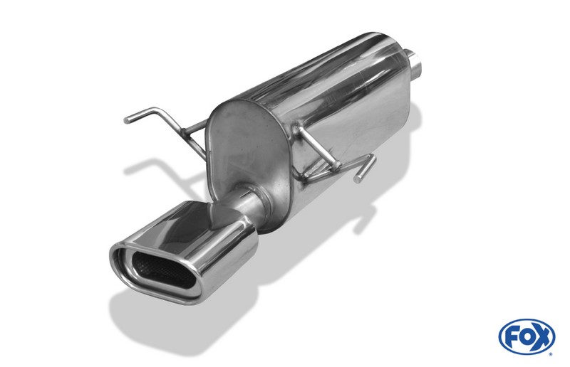 Fox Exhaust Opel Astra H/ Astra H GTC Turbo final silencer - 135x80 type 53 - pipe diameter 63,5mm