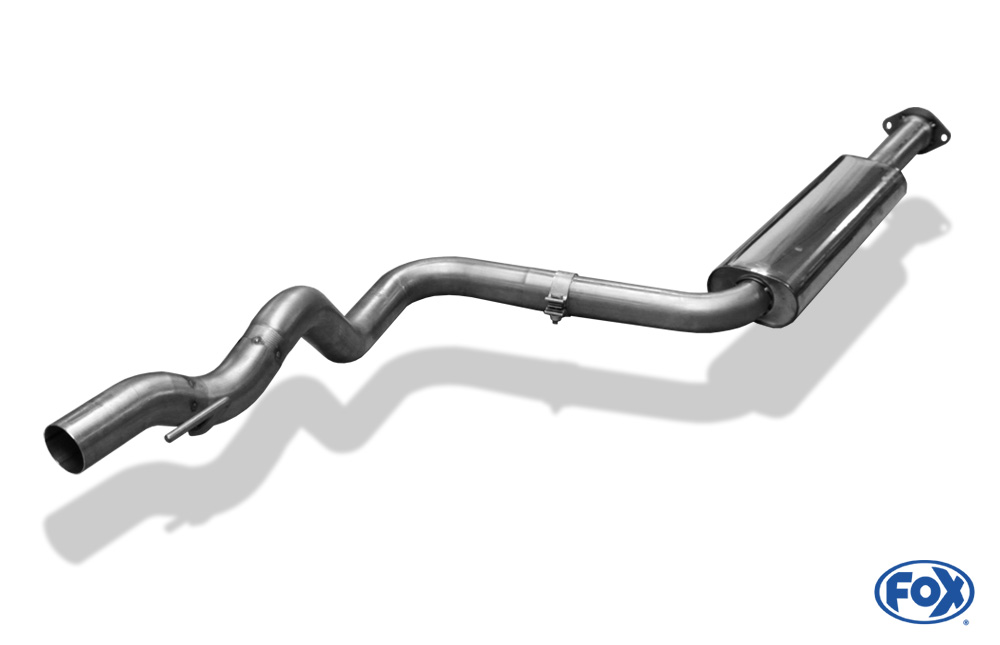 Fox Exhaust Opel Astra J OPC front silencer