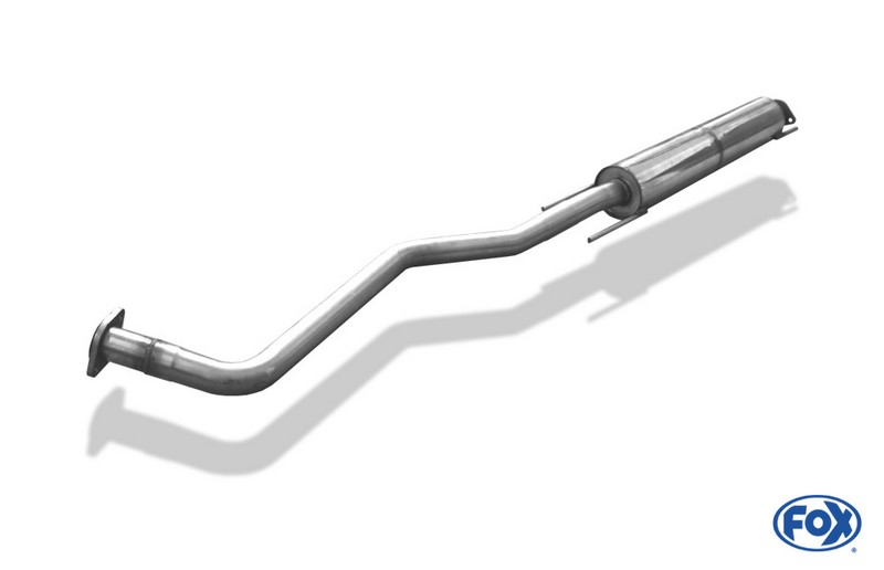 Fox Exhaust Opel Vectra B front silencer pipe diameter 55mm