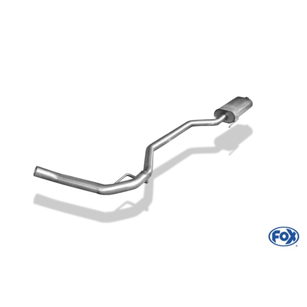 Fox Exhaust Opel Vectra C/ Vectra C GTS front silencer