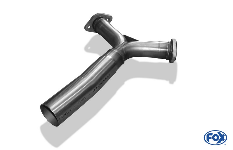 Fox Exhaust Opel Omega B Caravan y-adapter for models with automatic-gear shifting
