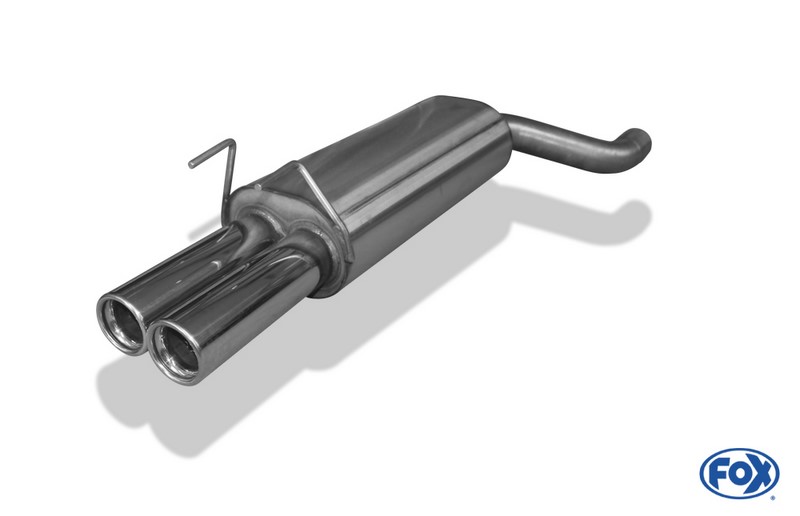 Fox Exhaust Opel Omega B Caravan final silencer - 2x90 type 13