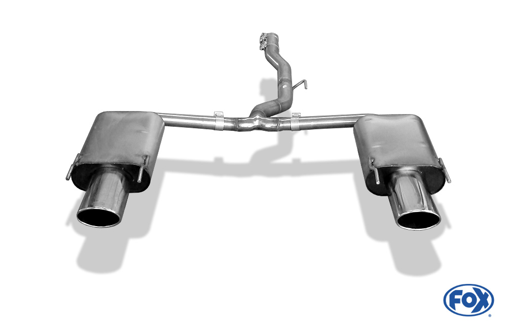 Fox Exhaust Saab 9-5 - YS3G - 4-Wheel drive final silencer right/left - 140x90 type 44 right/left