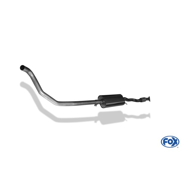 Fox Exhaust Opel Adam Front silencer
