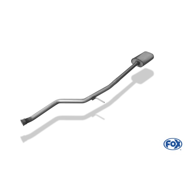 Fox Exhaust Peugeot 206 Limousine/ CC front silencer