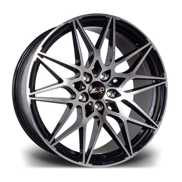 Llanta LMR TORIA Black Polished 8.5x20" 5x120 ET45 CB65.1