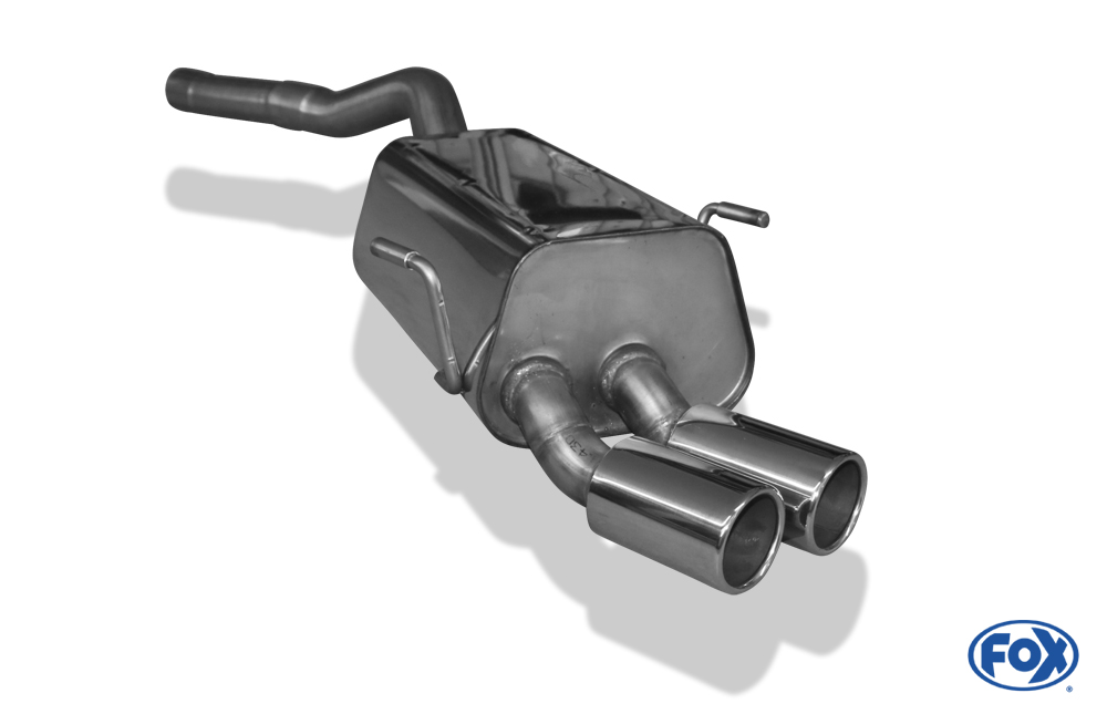 Fox Exhaust Renault Espace III Final silencer - without tailpipes
