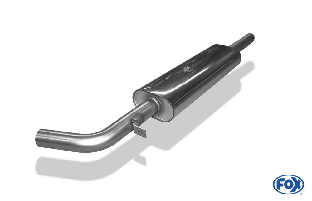 Fox Exhaust Renault Megane III - Hatchback front silencer