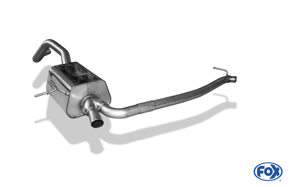 Fox Exhaust Renault Megane IV GT final silencer - 1x50 type 10 invisible