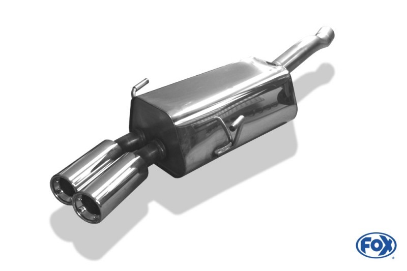 Fox Exhaust Renault Avantime final silencer - 2x80 type 13