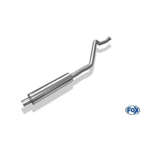Fox Exhaust Renault Laguna III Coupe front silencer