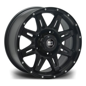 Llanta Riviera Wheels RX600 Black Milled 9.0x20" 6x114.3 ET20 CB66.1