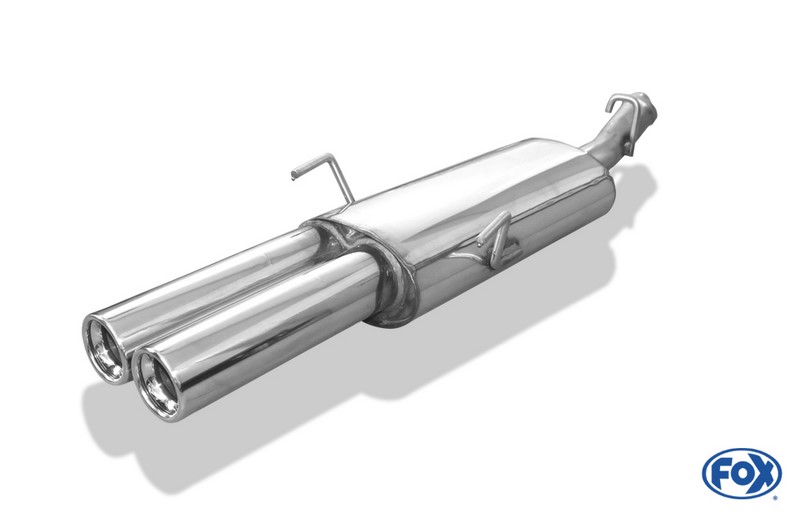 Fox Exhaust Saab 900 II final silencer - 2x80 type 13