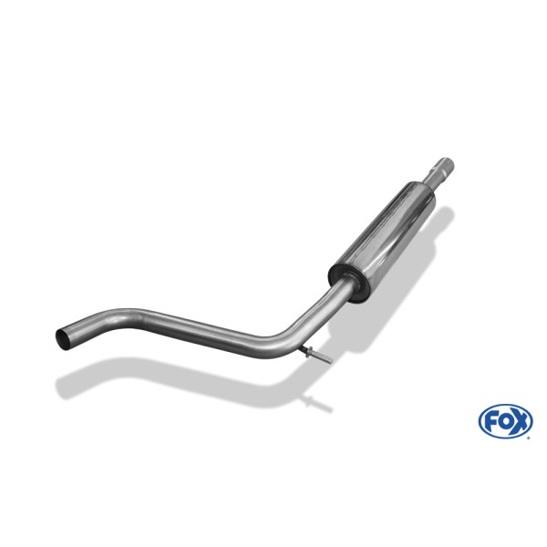 Fox Exhaust Seat Arosa 6H/ VW Lupo 6X front silencer