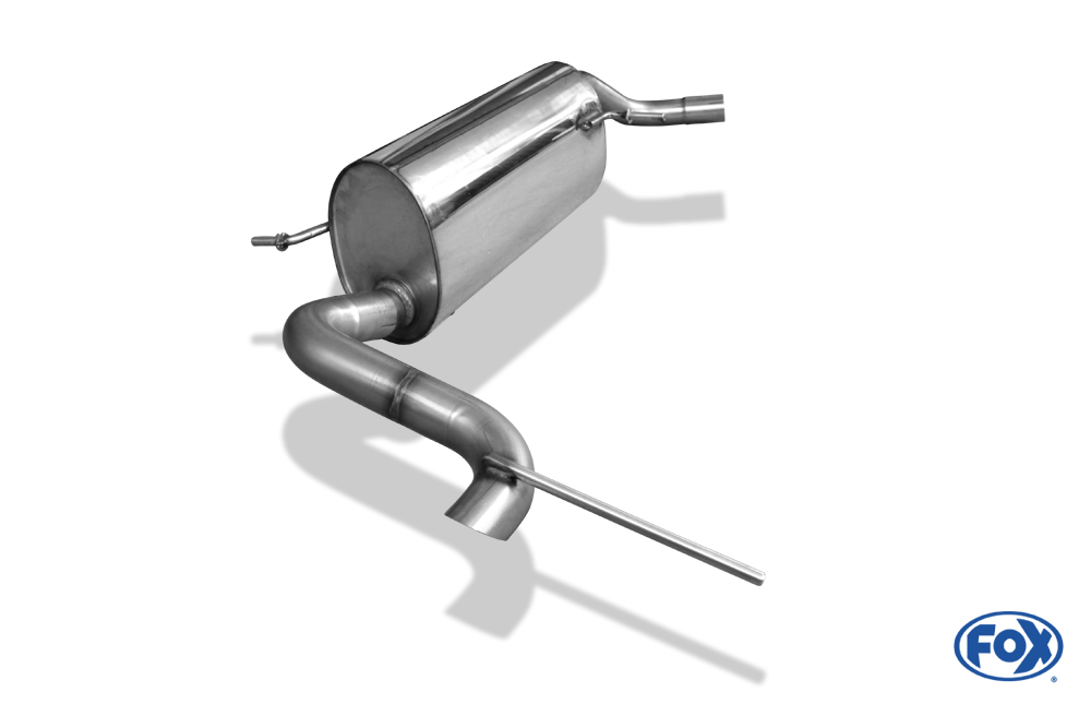Fox Exhaust Seat Ibiza 6J - Cupra Facelift final silencer - 1x55 type 10 (invisible)
