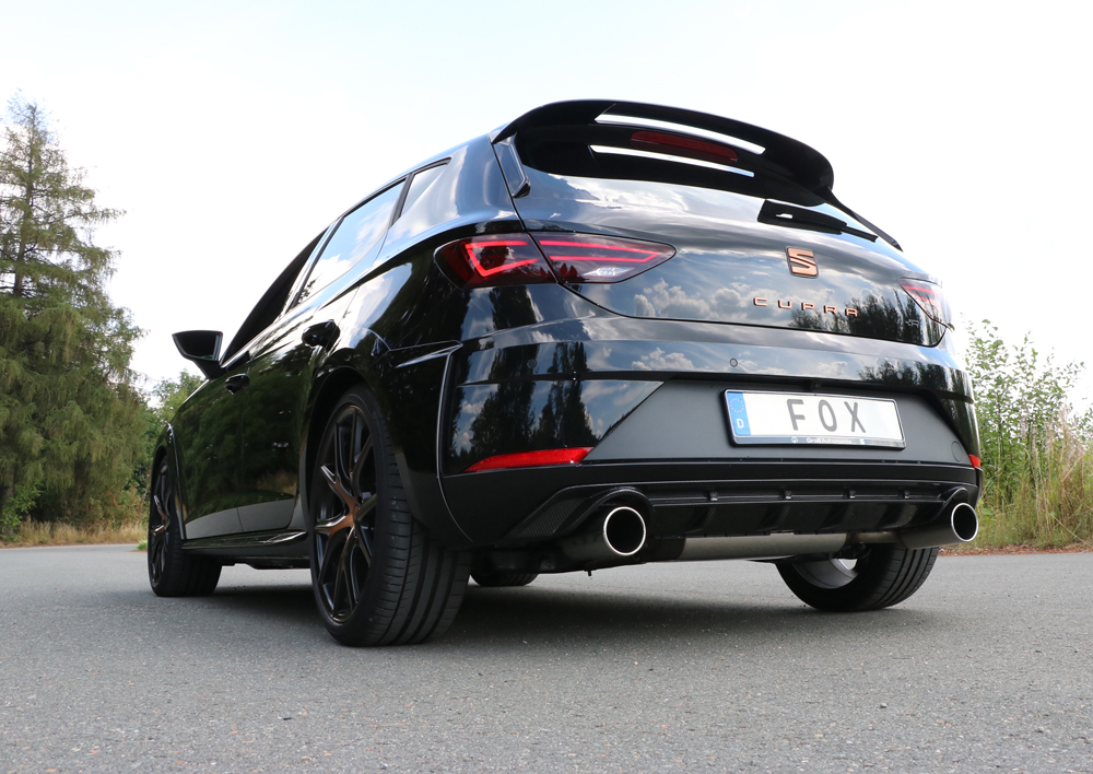 Fox Exhaust Seat Leon 5F Cupra R Final silencer right/left - 1x100 type 12 right/left