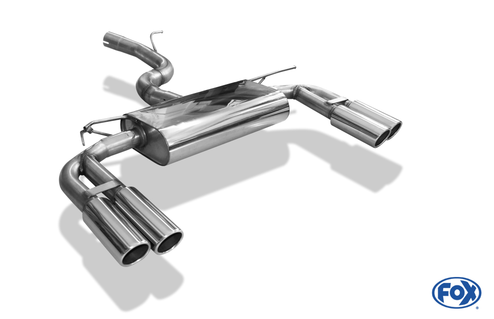 Fox Exhaust Seat Ateca 5FP - 4x4 final silencer exit right/left - 2x80 type 16 right/left