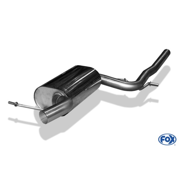 Fox Exhaust VW Jetta VI front silencer