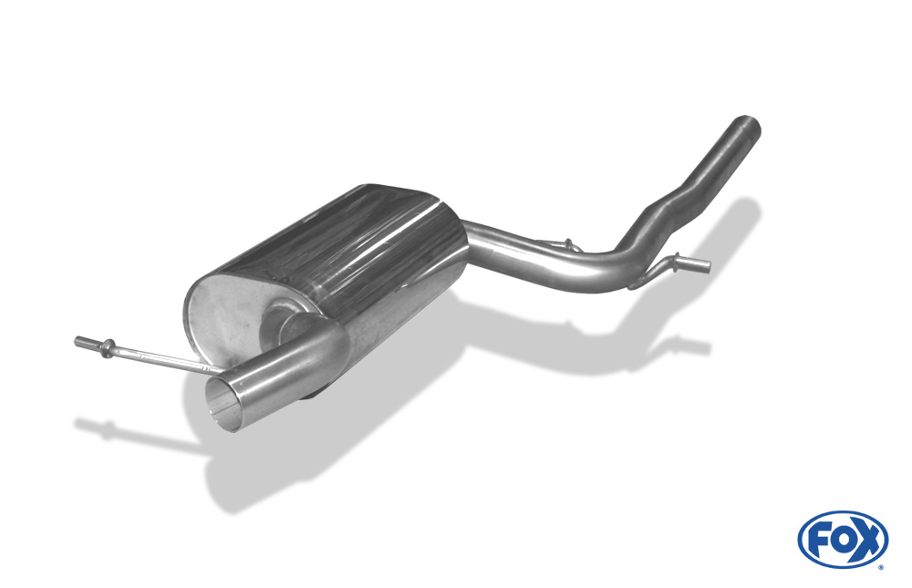 Fox Exhaust VW Jetta VI front silencer