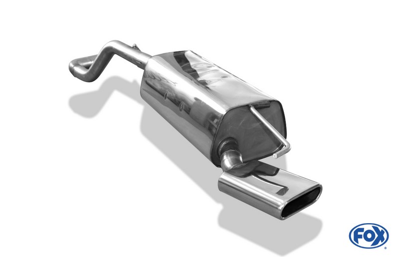 Fox Exhaust Skoda Roomster 5J final silencer - 130x50 type 52