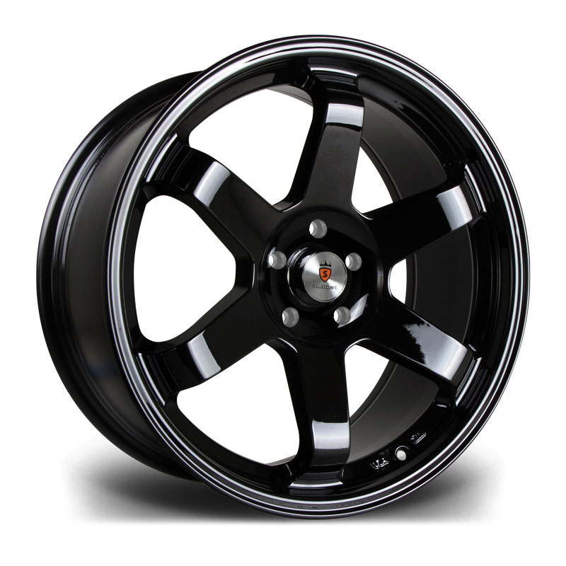 Llanta Stuttgart Wheels ST16 Gloss Black 9.5x18" BLANK ET15-45 CB73.1