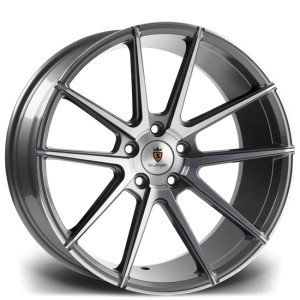 Llanta Stuttgart Wheels ST9 Gunmetal Polished 8.5x20" BLANK ET15-45 CB72.5