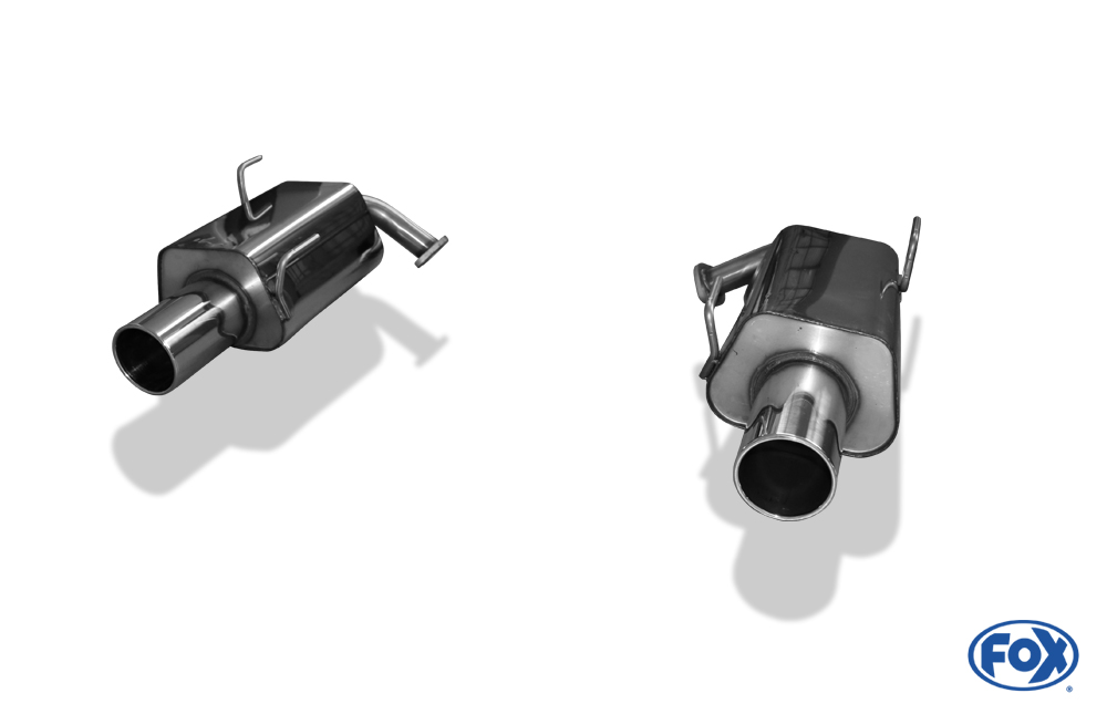 Fox Exhaust Subaru Forester - SJ Final silencer right/left - 1x114 type 12 right/left