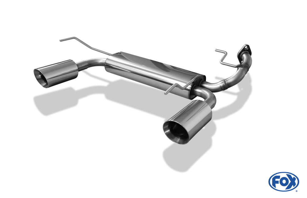 Fox Exhaust Suzuki Swift IV final silencer exit right/left - 1x100 type 25 right/left