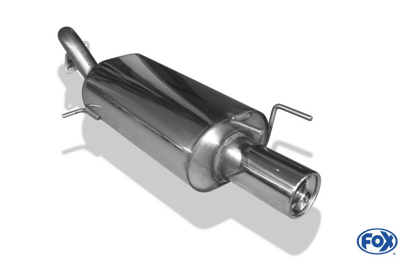 Fox Exhaust Toyota Corolla E9 - Compact final silencer - 1x90 type 13