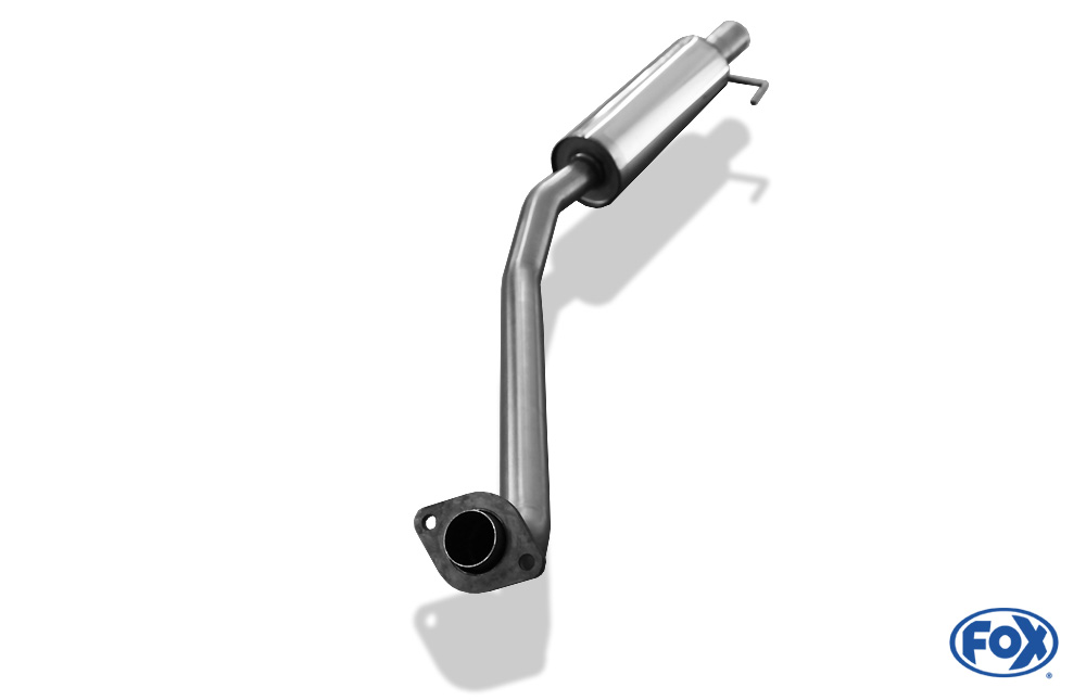 Fox Exhaust Toyota Corolla E12 TS Kompressor front silencer