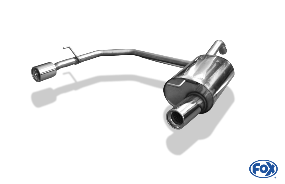 Fox Exhaust Toyota Corolla E12 Hatchback Final silencer right/left - 1x100 type 13 right/left